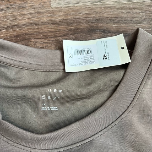 A New Day Light Brown Crewneck Sweatshirt - Picture 4 of 5